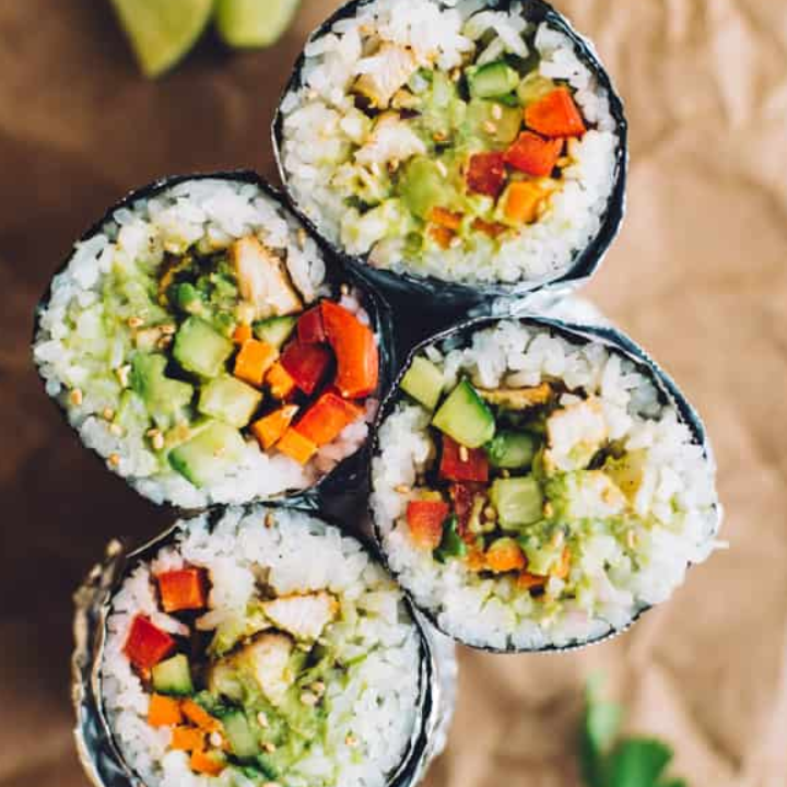 Chicken Sushi Burrito – Lowan Park Produce