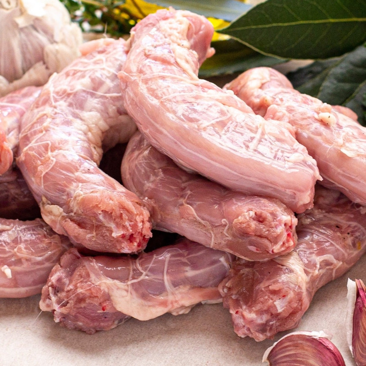 Pet treats: Dried Chicken Necks